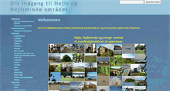 Desktop Screenshot of hejlshejlsminde.dk