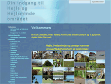 Tablet Screenshot of hejlshejlsminde.dk